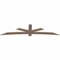 Ekena Millwork Alberta Smooth Timber Gable Bracket, Douglas Fir, 108"W x 27"H x 1 1/2"D x 5 1/2"F, 6/12 Pitch GBW108X27X0206ALB00SDF - alternate 4